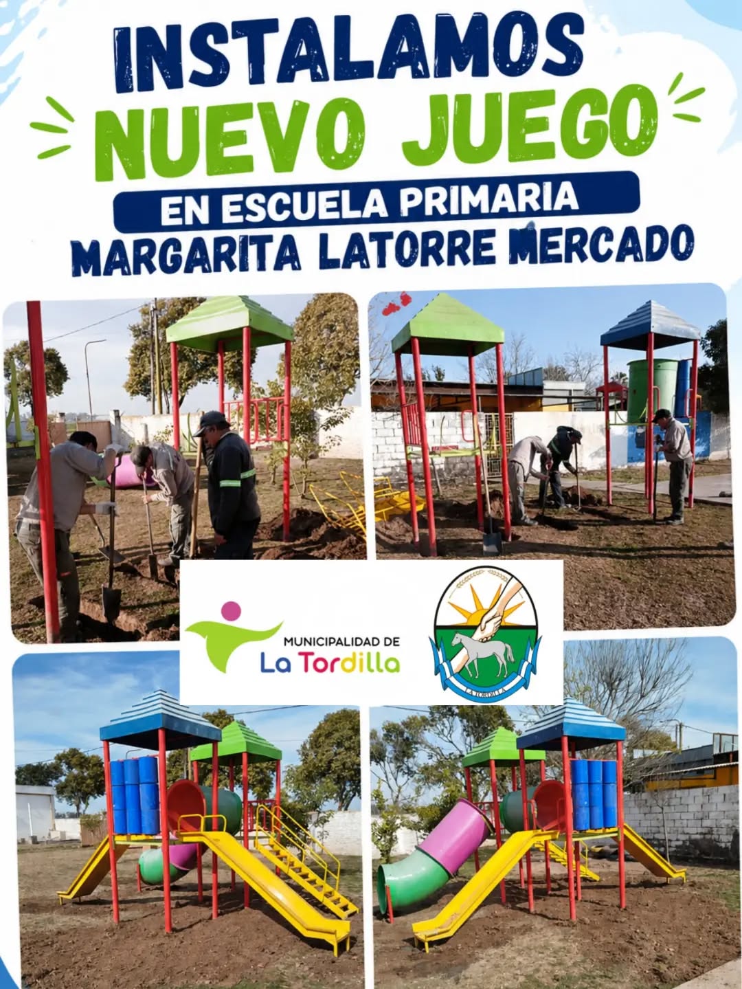 Nuevo juego en la Escuela Primaria
