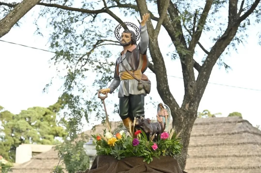 Misa y procesion en honor a San Isidro Labrador